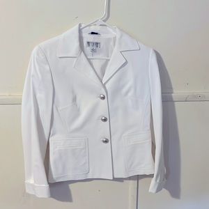 Talbots Collection Womens Jacket White Size 6